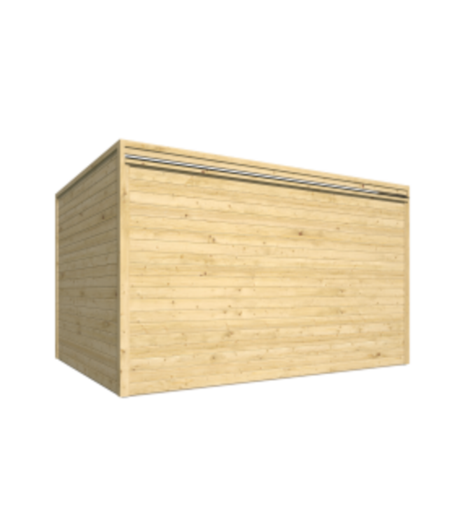 Tuindeco  Tuinhuis vuren 28 mm, Rico 300 x 300 cm