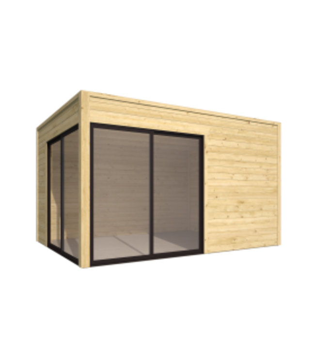 Tuindeco  Tuinhuis vuren 28 mm, Rico 300 x 300 cm