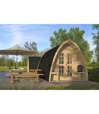 Tuindeco  Vuren camping pod 400 | 28 mm onbehandeld
