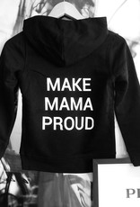 HOUSE OF MASE KIDS BLACK HOODIE MAKE MAMA PROUD