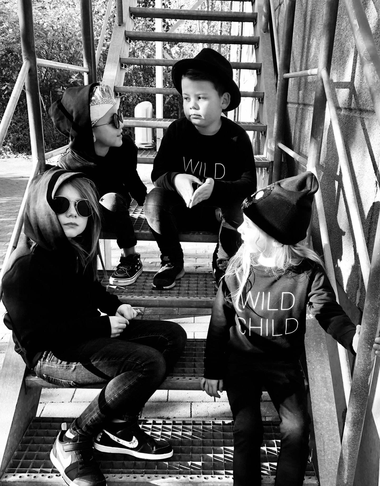 HOUSE OF MASE KIDS BLACK HOODIE MAKE MAMA PROUD