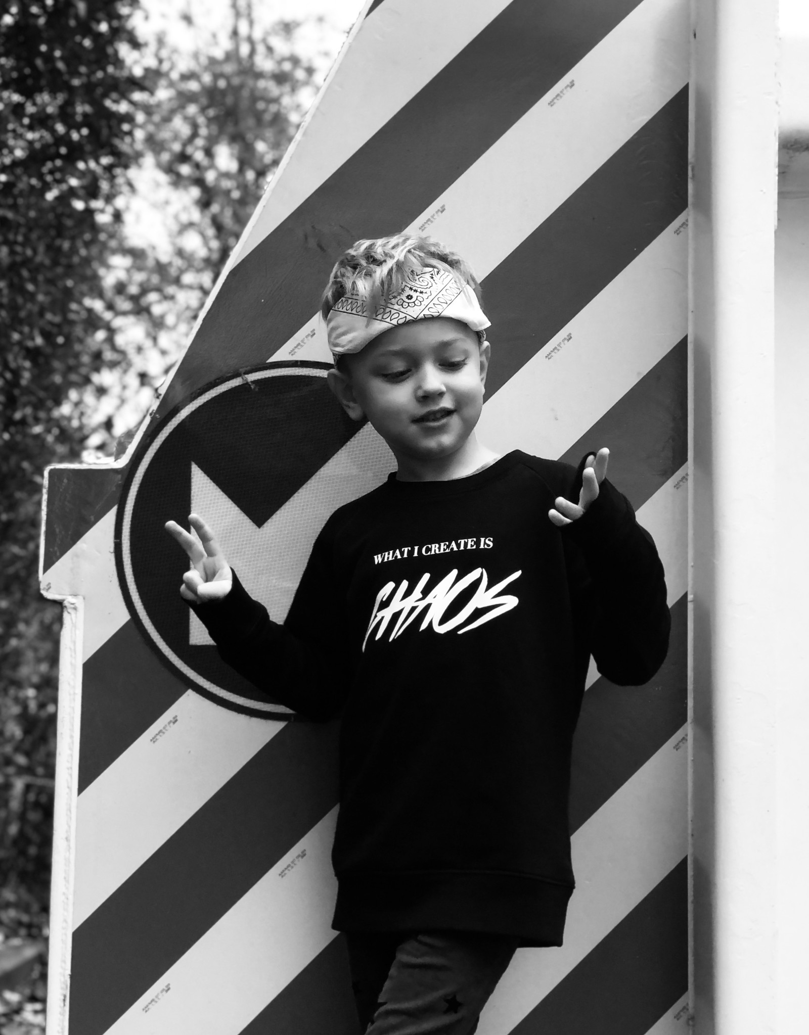 WHAT I CREATE IS CHAOS SWEATSHIRT