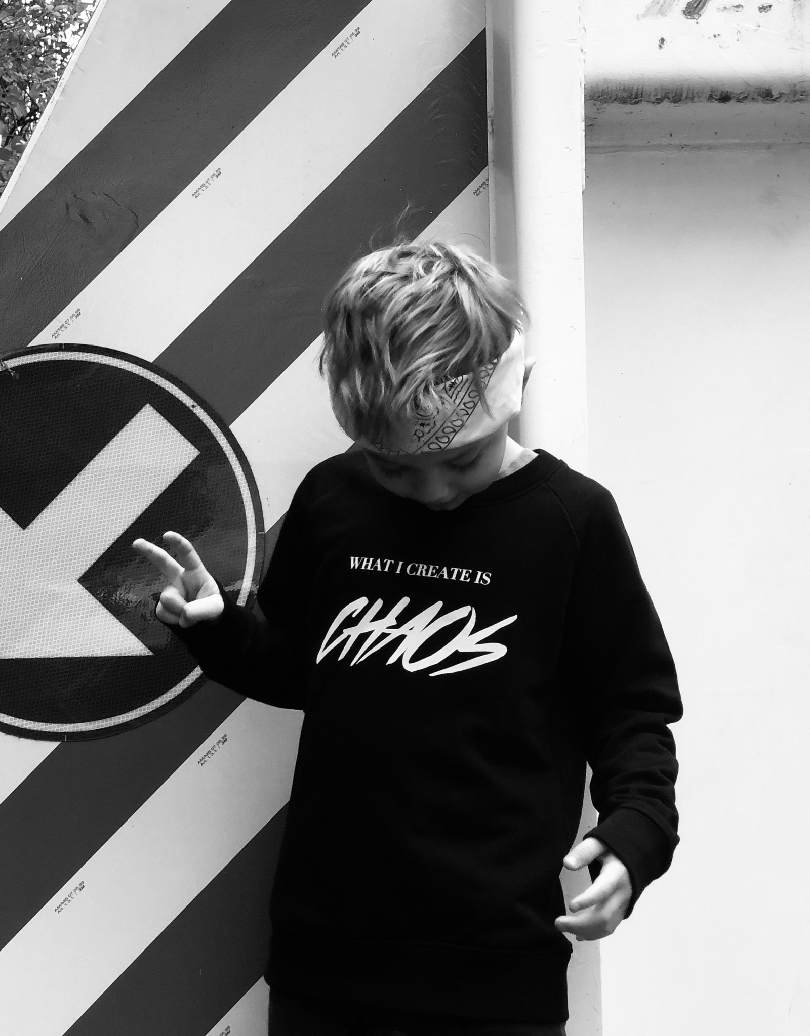WHAT I CREATE IS CHAOS SWEATSHIRT
