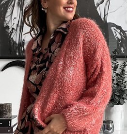 GILET SPARKLE PEACHY PINK