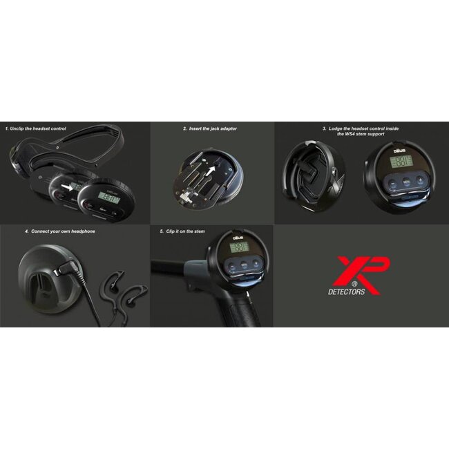 XP Metaaldetectors Griffhalter für WS-4