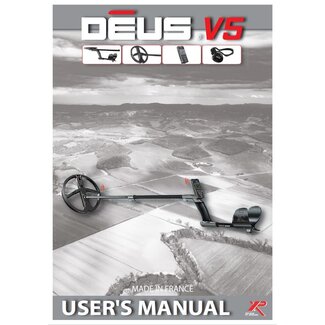 XP Metaaldetectors User Manual Deus V5 Dutch