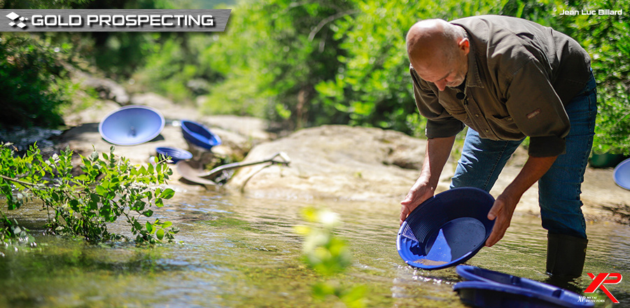 Goud pannen / Gold Prospecting