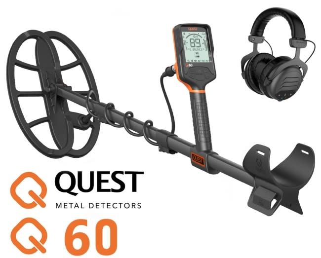 Quest Quest Q60 Metal Detector  + WHP