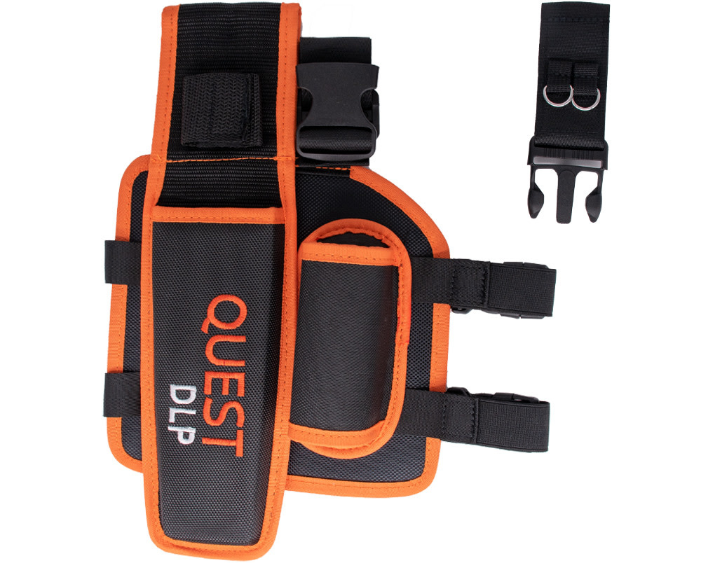 Quest DLP Beinholster für Pinpointer & Grasmesser