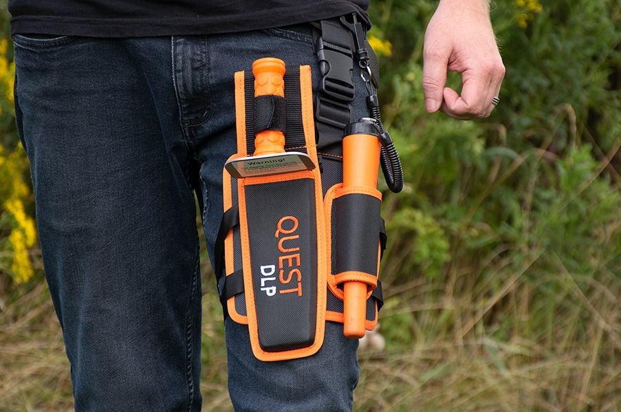 Quest DLP Leg Holster for Pinpointer & Grass Knife