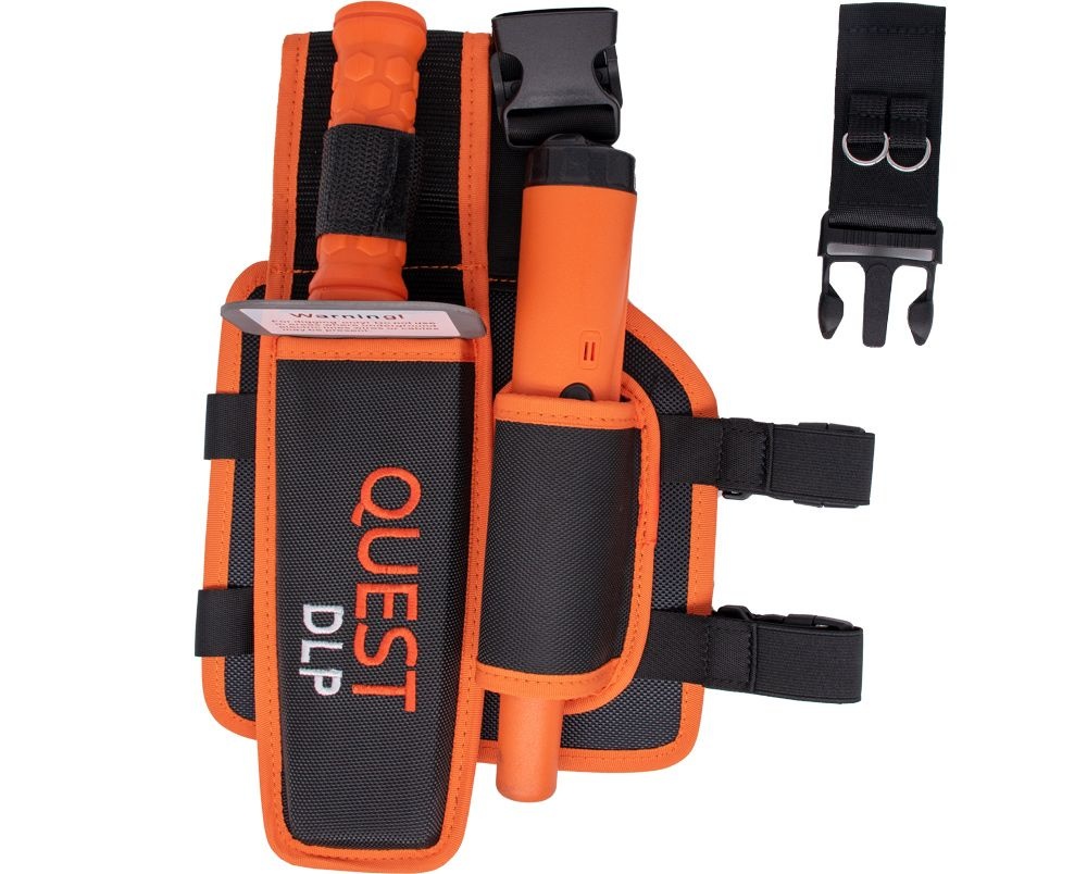 Quest DLP Beinholster für Pinpointer & Grasmesser