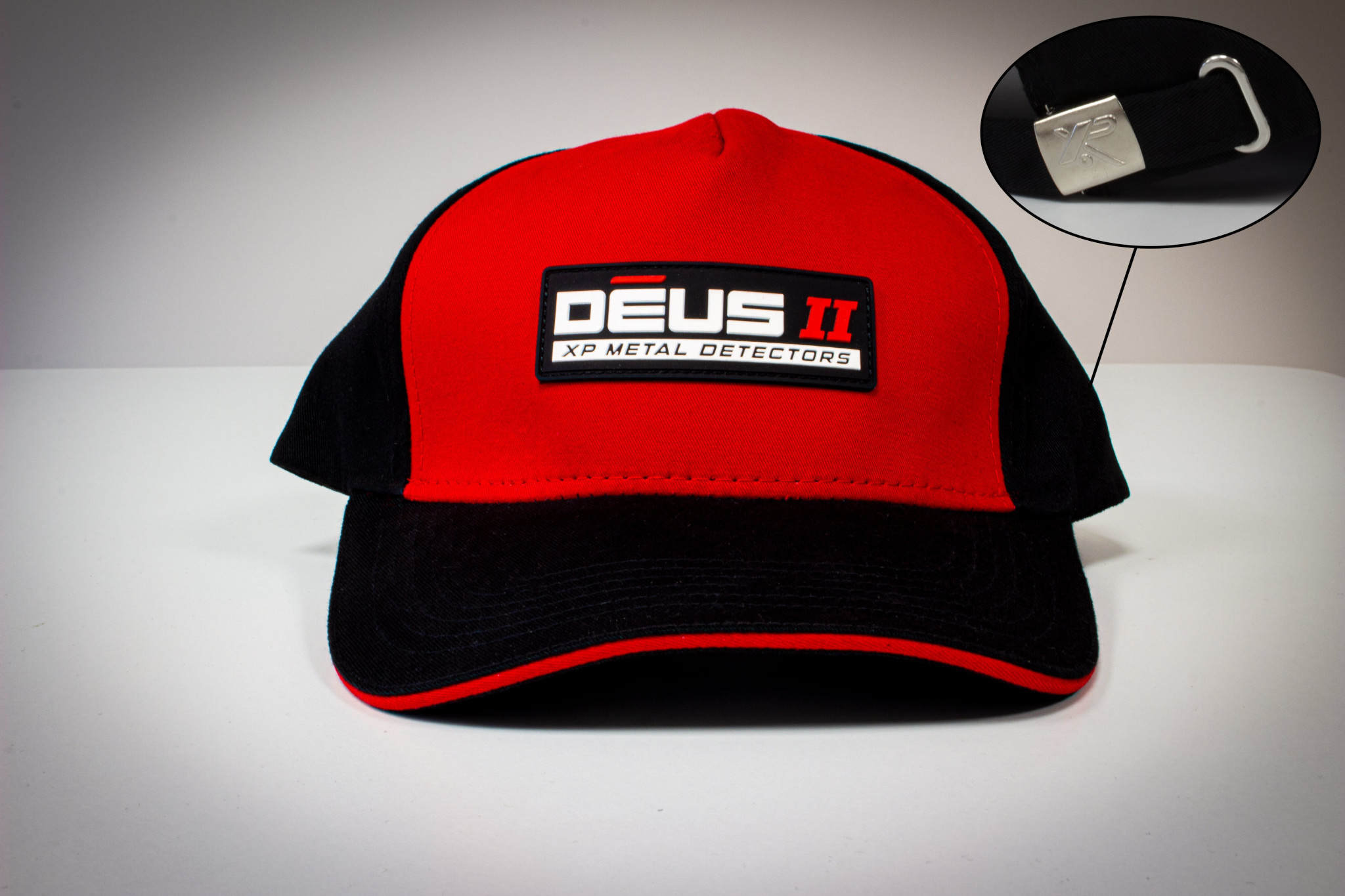 XP Metaaldetectors XP Deus 2 Kappe rot/schwarz