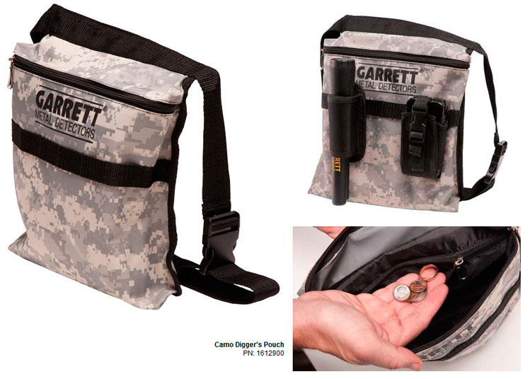 Garrett Garrett Camo Pouch Finds Bag