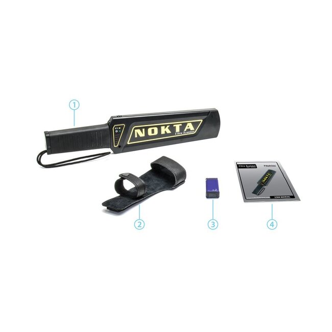 Nokta Nokta Ultrascanner Beveiligingsdetector Handscanner (Security)