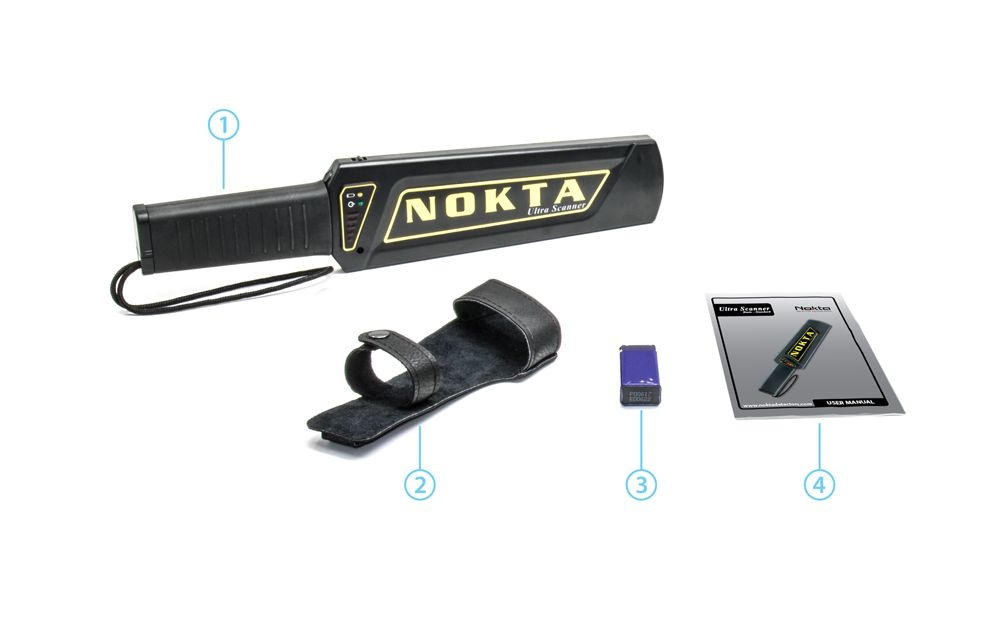 Nokta Nokta Ultrascanner Beveiligingsdetector Handscanner (Security)