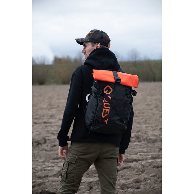 Quest Quest Metal Detector Rolltop Backpack