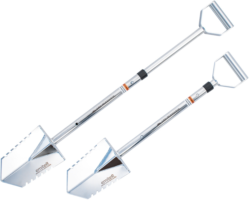 EmiteR 2-teilige Edelstahlschaufel D140