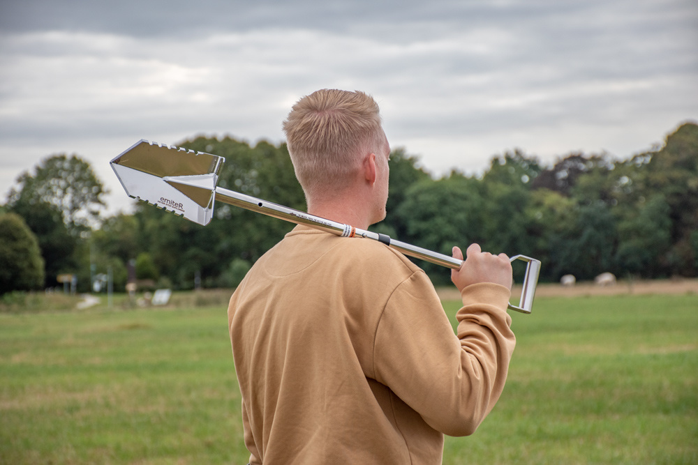 EmiteR 2-teilige Edelstahlschaufel D140