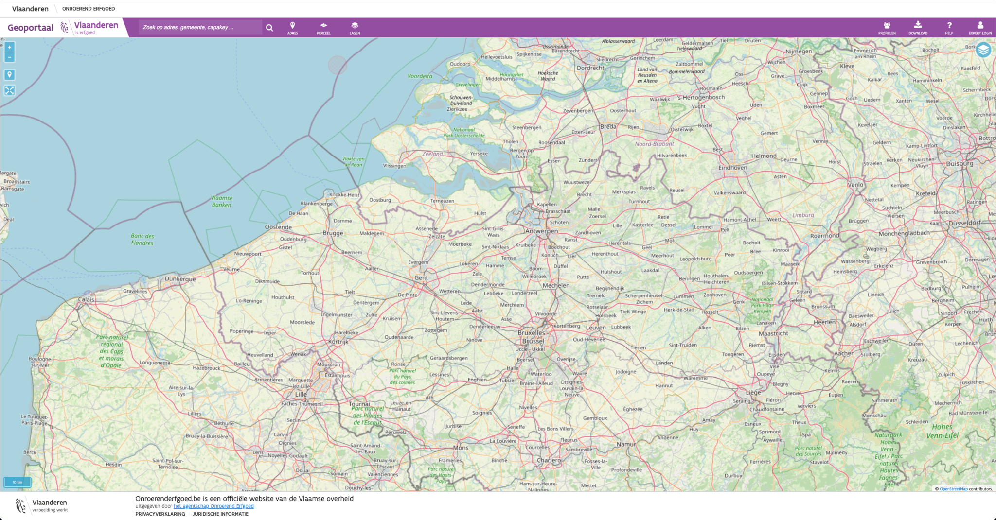 Geoportaal Onroerend Erfgoed Vlaanderen