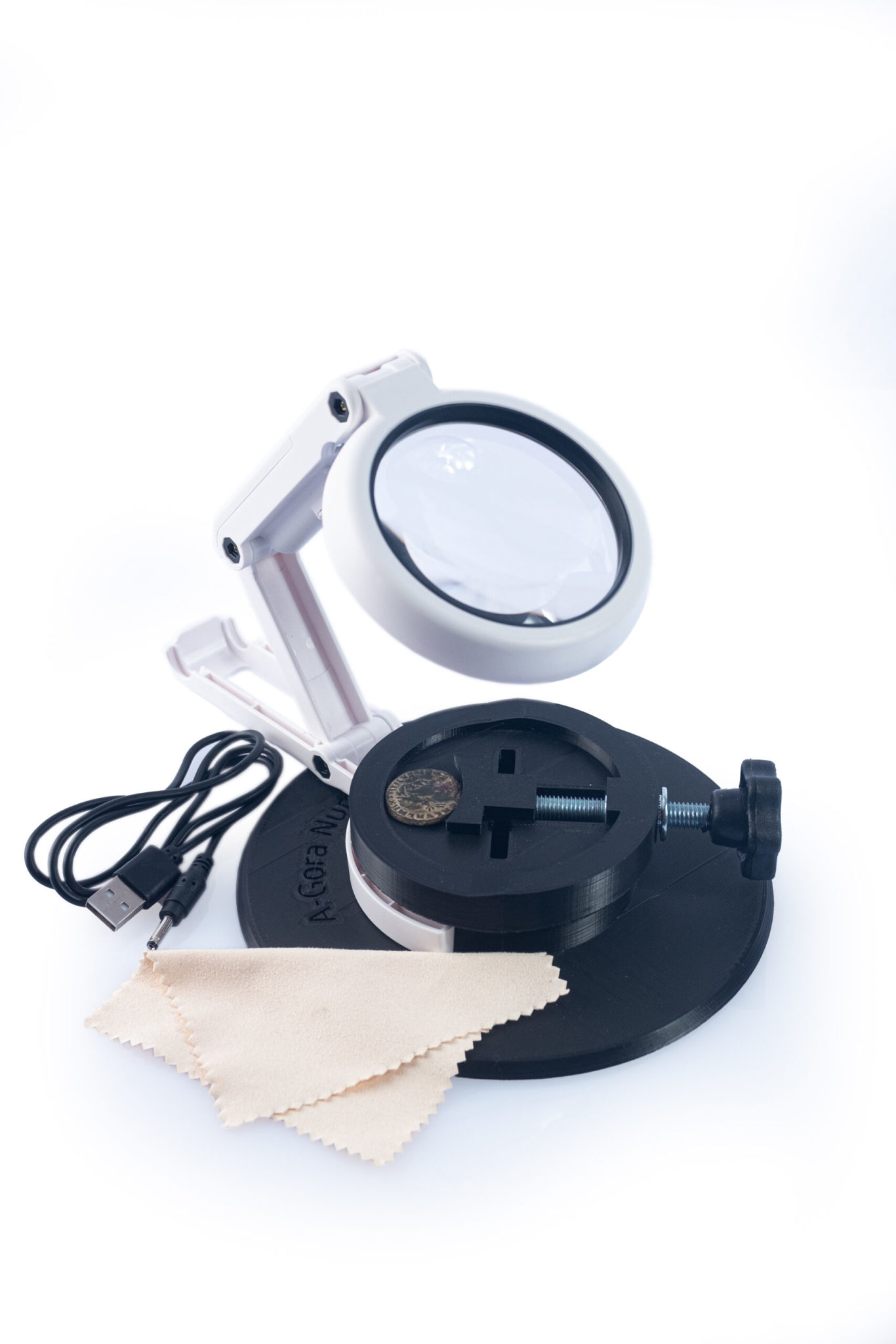 Detect Metaaldetectors loep met standaard