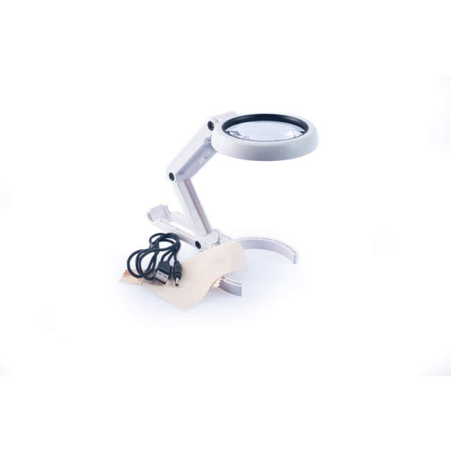 Detect Metaaldetectors Detect Vergrößerungsglas mit Ständer