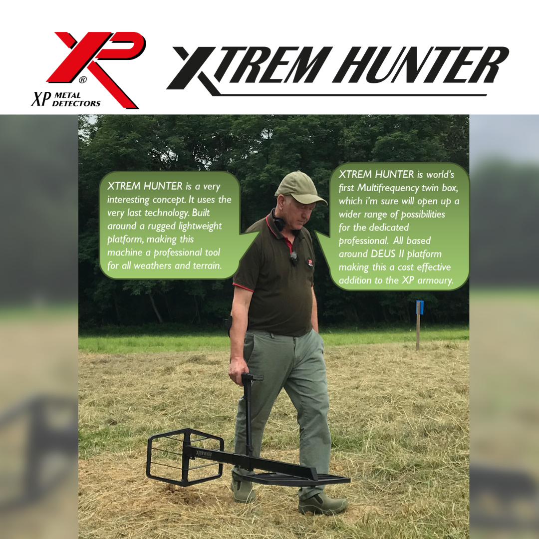 XP Metaaldetectors  XP Xtrem Hunter Deep Seeking Metal Detector