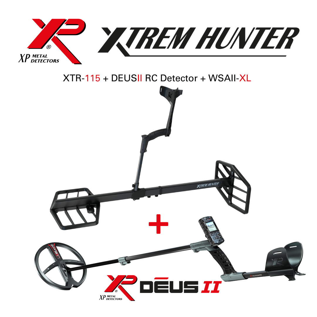 XP Metaaldetectors XP Deus 2 28 FMF RC  WSA XL + XTREM HUNTER