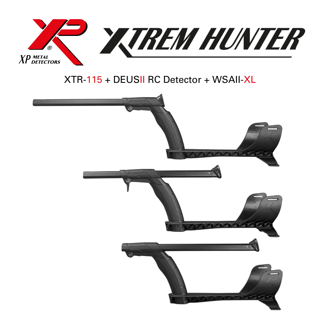 XP Metaaldetectors XP Deus 2 34x28 FMF RC  WSA XL + XTREM HUNTER