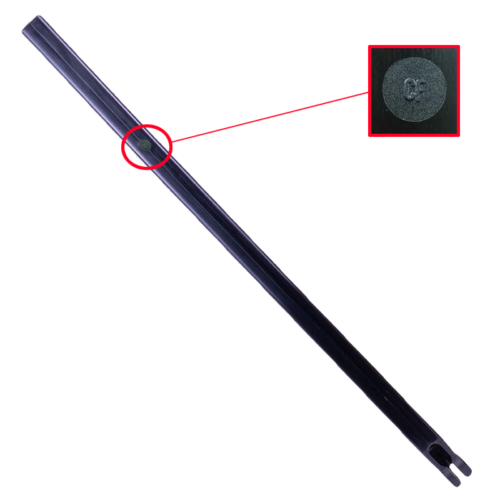 XP Metaaldetectors S-Telescopische Steel met Armsteun Zonder Onderste Steel (D044) - Compatibel met Alle Volledig Draadloze XP Metaaldetectoren: Deus, Deus II en ORX