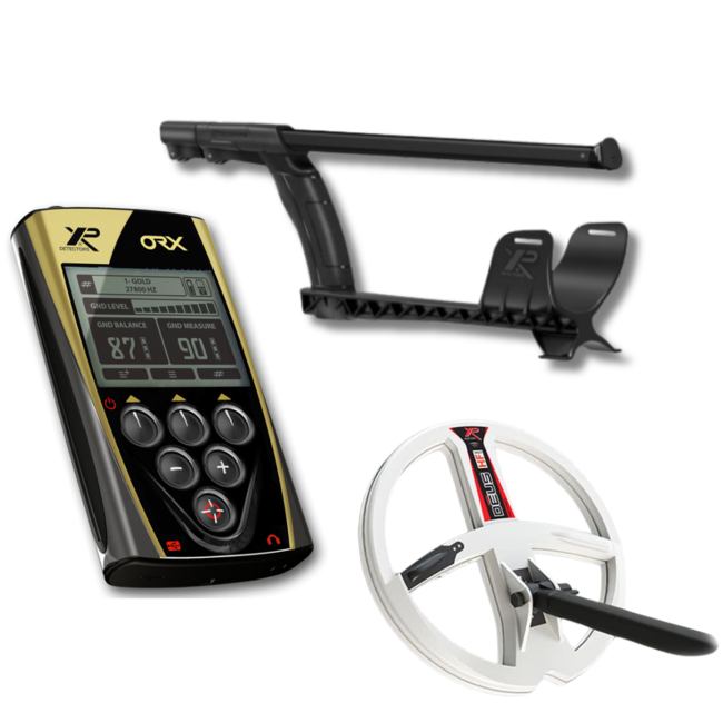 XP Metaaldetectors  XP ORX mit 22,5cm Doppel-D Hochfrequenz-Suchspule