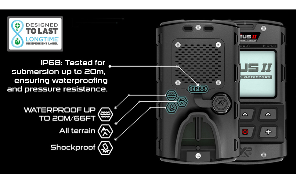 XP Metaaldetectors XP Deus 2 WS6 34 FMF Met RC