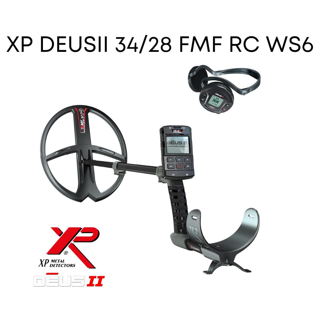 XP Metaaldetectors XP Deus 2 WS-6 34-FMF With RC