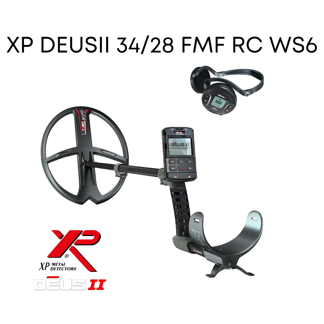 XP Metaaldetectors XP Deus 2 WS-6 34-FMF Mit RC