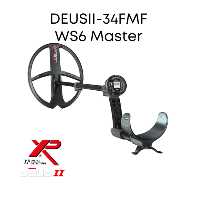 XP Metaaldetectors XP Deus 2 34 FMF WS6 Master