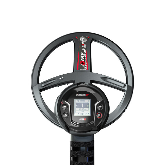 XP Metaaldetectors XP Deus 2 22FMF WS6 Master with WSA2 headphones
