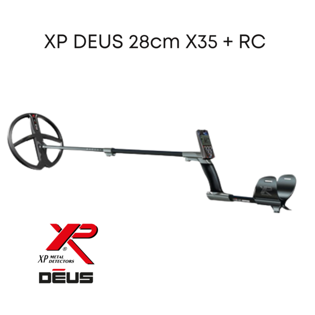 XP Metaaldetectors XP Deus 28 X35 with RC