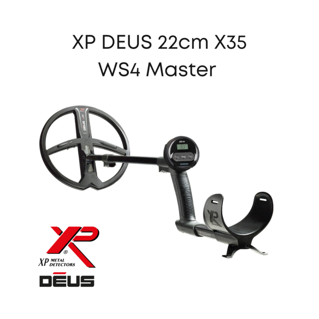 XP Metaaldetectors XP Deus WS4 22cm X35 Zonder RC