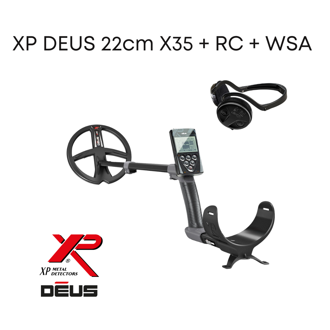 XP Metaaldetectors XP Deus 22 X35 RC WSAudio