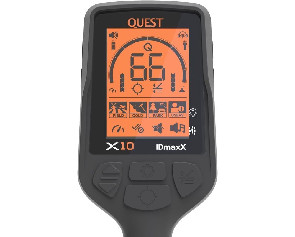 Quest Quest X10 IDmaxX Metalldetektor