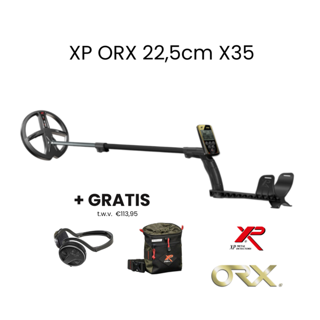 XP Metaaldetectors XP ORX mit 22.5 cm X35 Spule