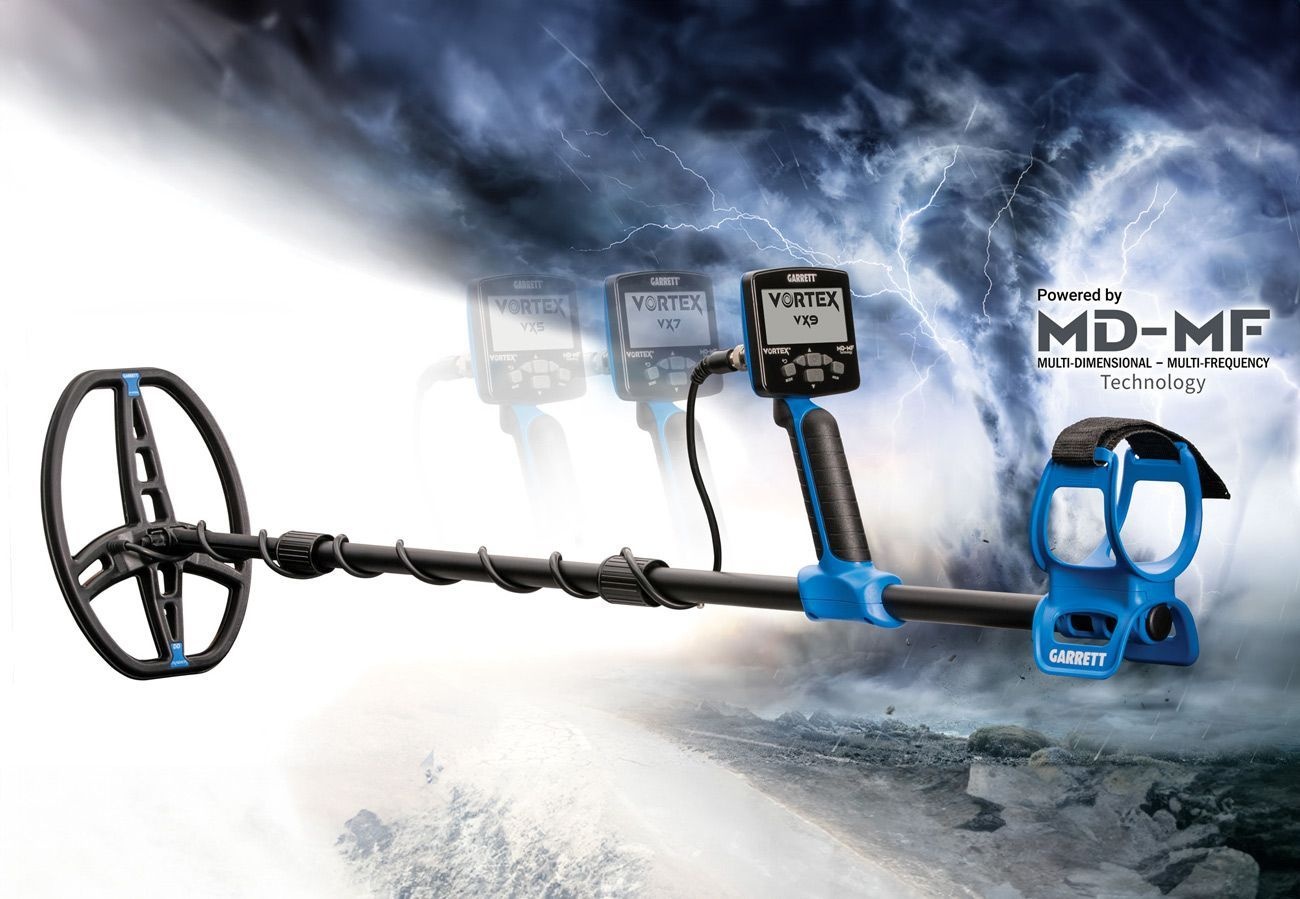 Garrett Vortex VX7 Metaaldetector + GRATIS Pro-Pointer AT
