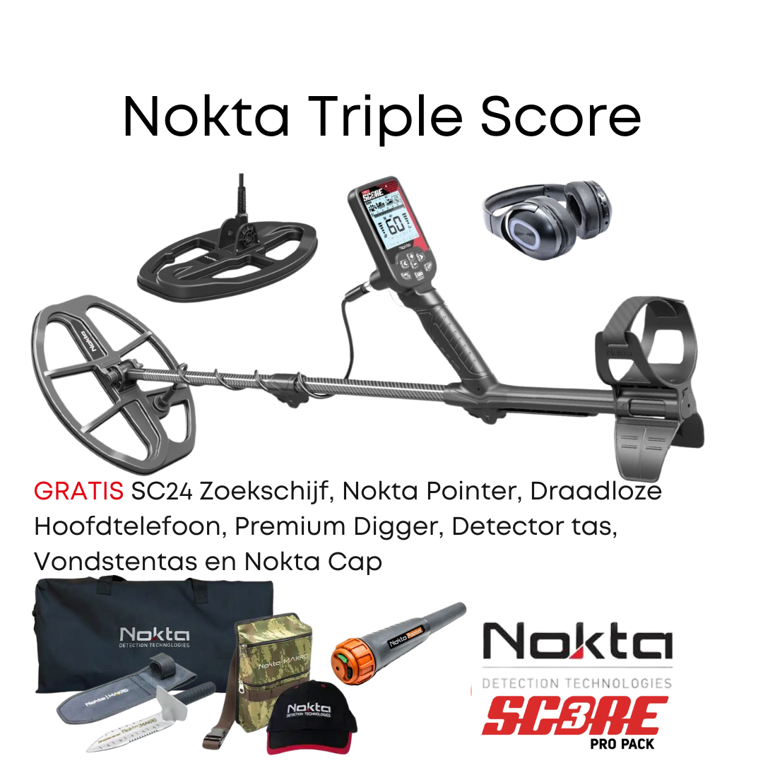 Nokta Nokta Triple Score Metaaldetector