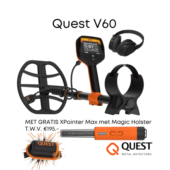 Quest Quest V60 Metalldetektor