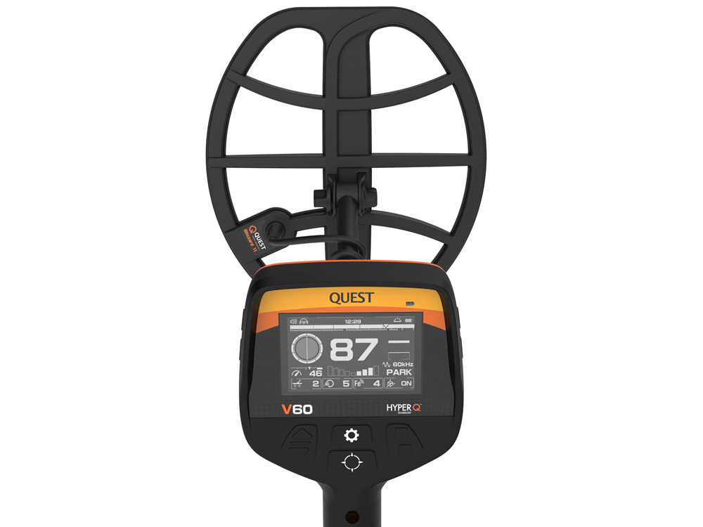 Quest V60 Metaaldetector + GRATIS Quest XPointer