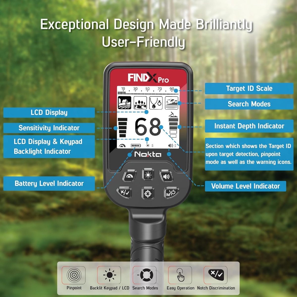 Nokta Nokta FINDX Pro metaaldetector