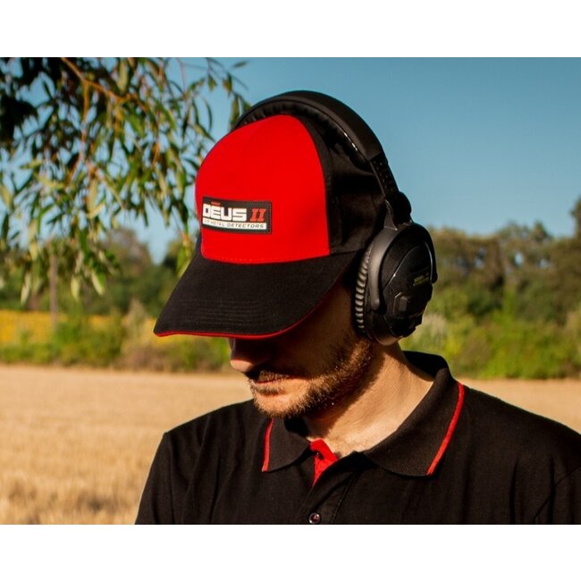 XP Metaaldetectors XP Deus 2 cap red/black