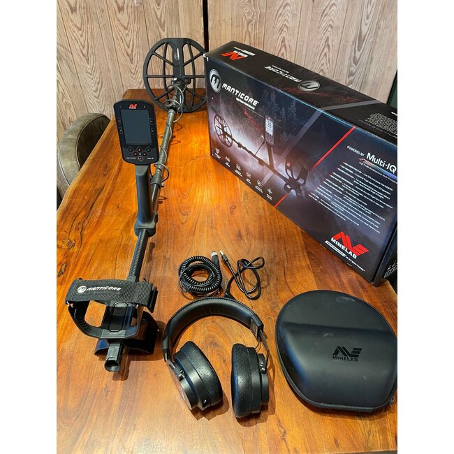 Gebruikte Metaaldetectors Occ41: Minelab Manticore