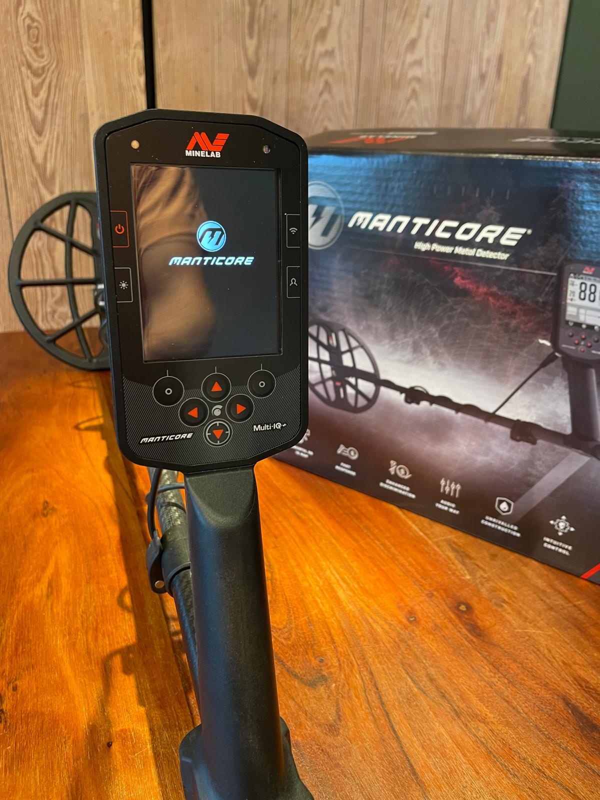 Gebruikte Metaaldetectors Occ41: Minelab Manticore
