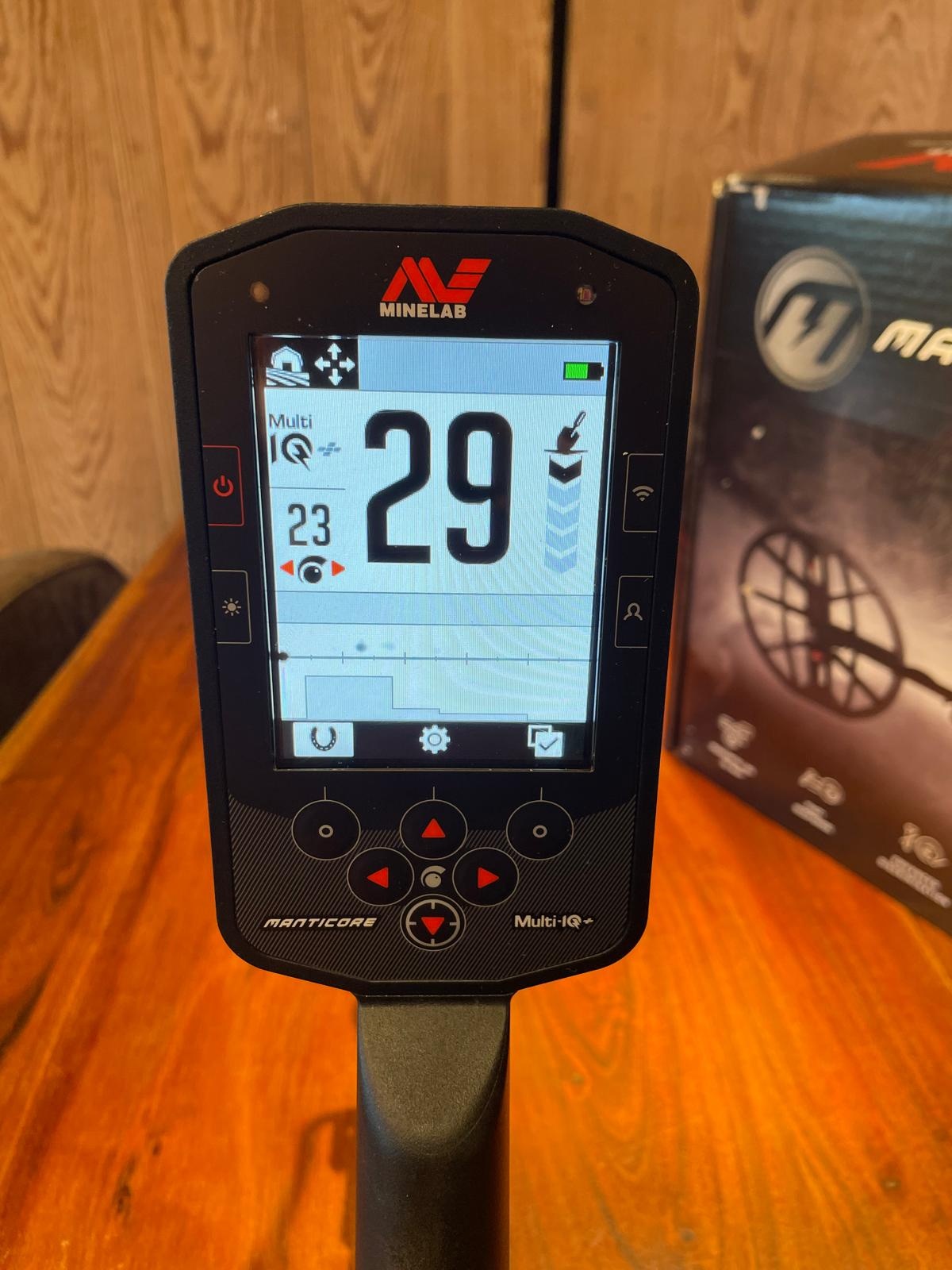 Gebruikte Metaaldetectors Occ41: Minelab Manticore