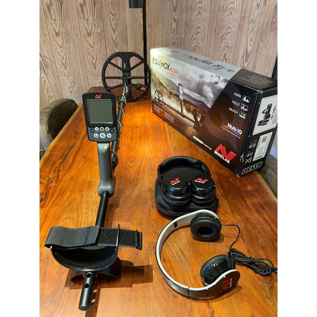 Gebruikte Metaaldetectors Occ 35: Minelab Equinox 600